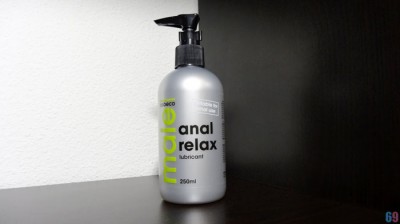 Test du lubrifiant Cobeco Male Anal Relax avec effet anesthésiant